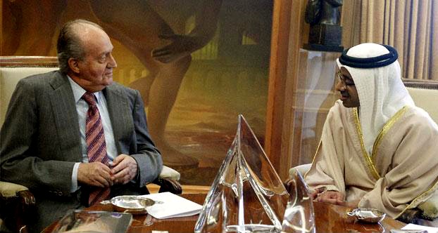 Sheikh Abdullah meets King of Spain