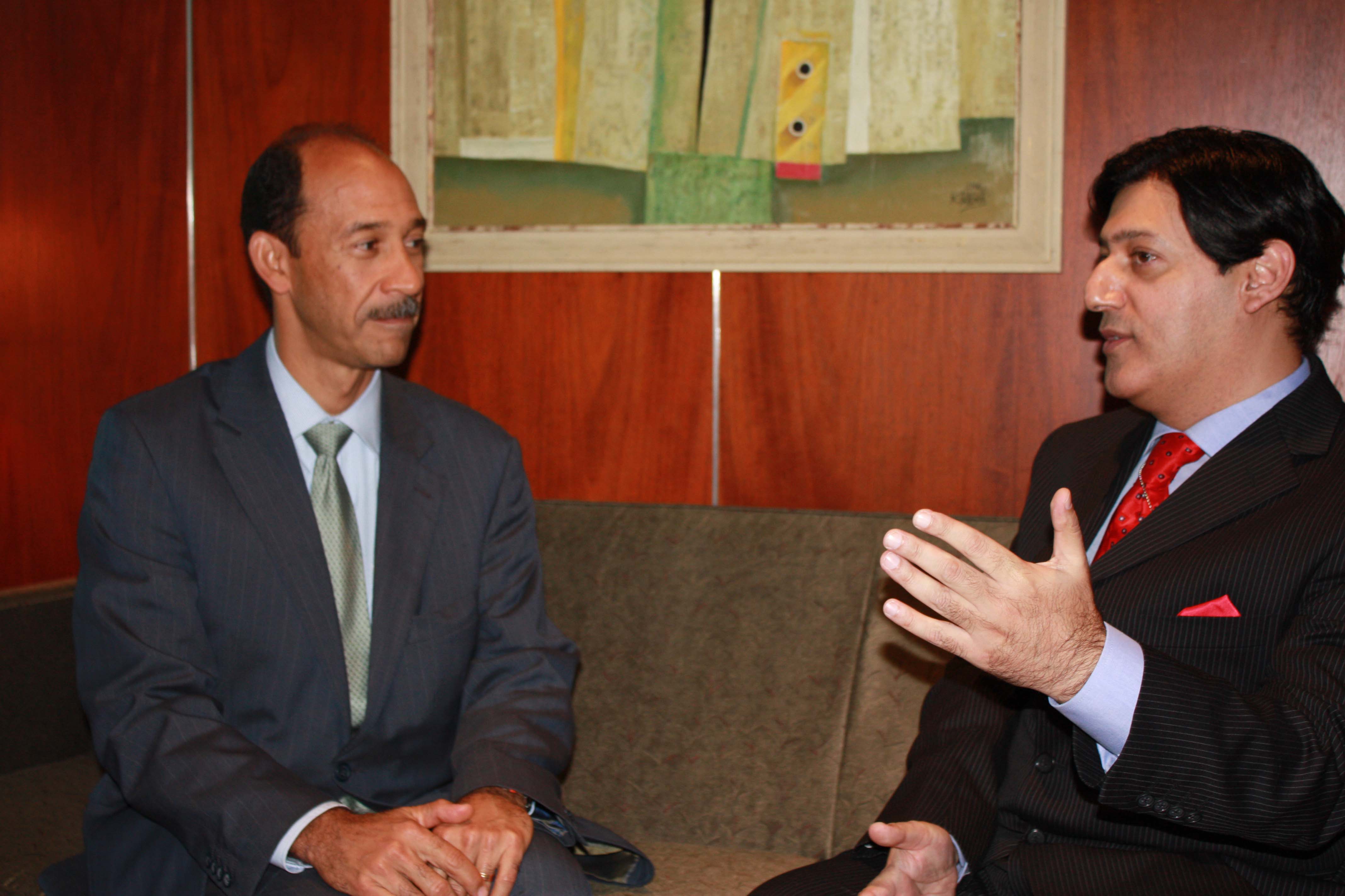 US Ambassador to UAE talks to Javed Malik